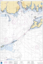 NOAA Nautical Chart 13212: Approaches to New London Harbor